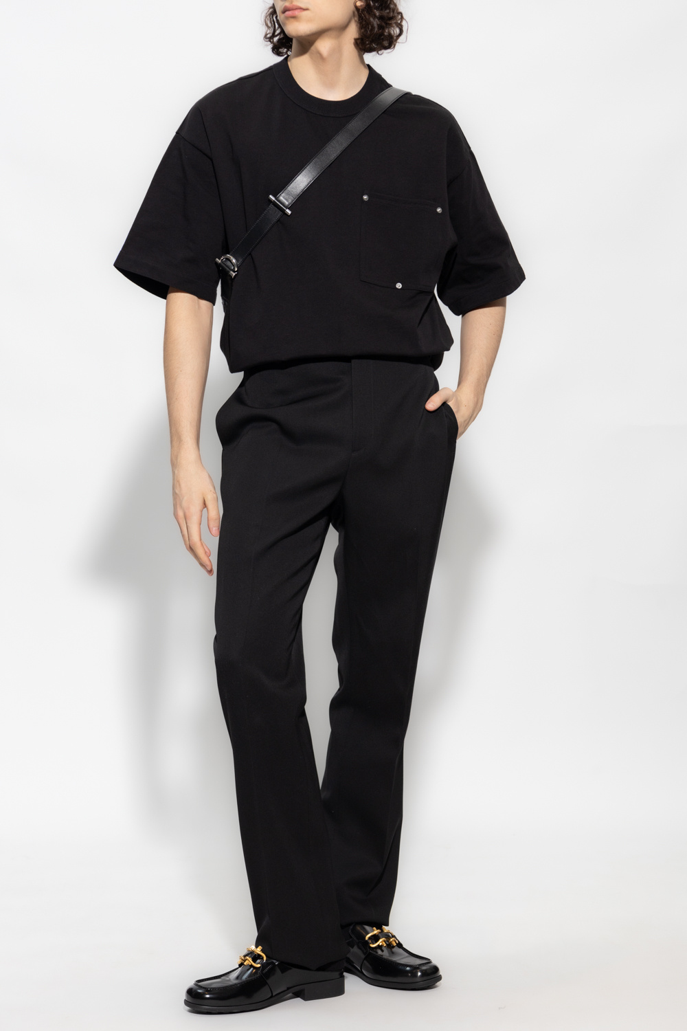 【送料&関税込】Bottega Veneta Pocket Detailed Cropped T-shi Bottega Veneta T-shirt with pocket | Men's Clothing | Vitkac